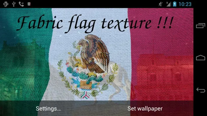 Mexico Flag android App screenshot 3